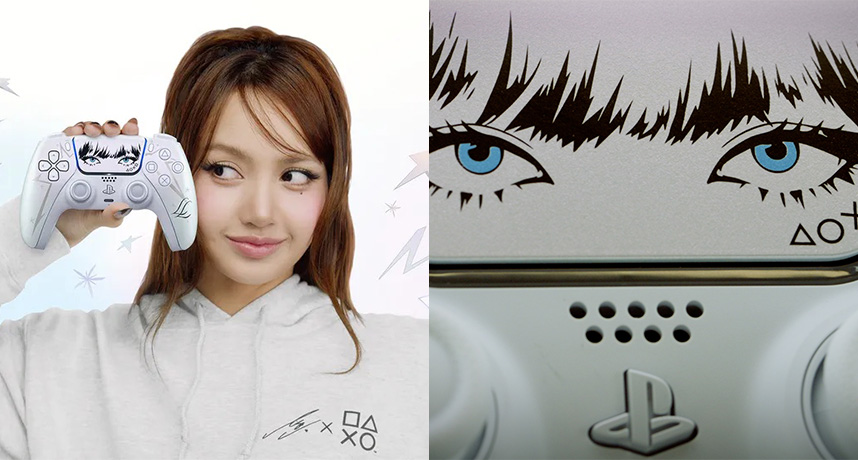 讓 Lisa 盯著你的操作！PlayStation 宣布 Lisa x PlayStation DualSense無線控制器今年 10 月限量在台發售